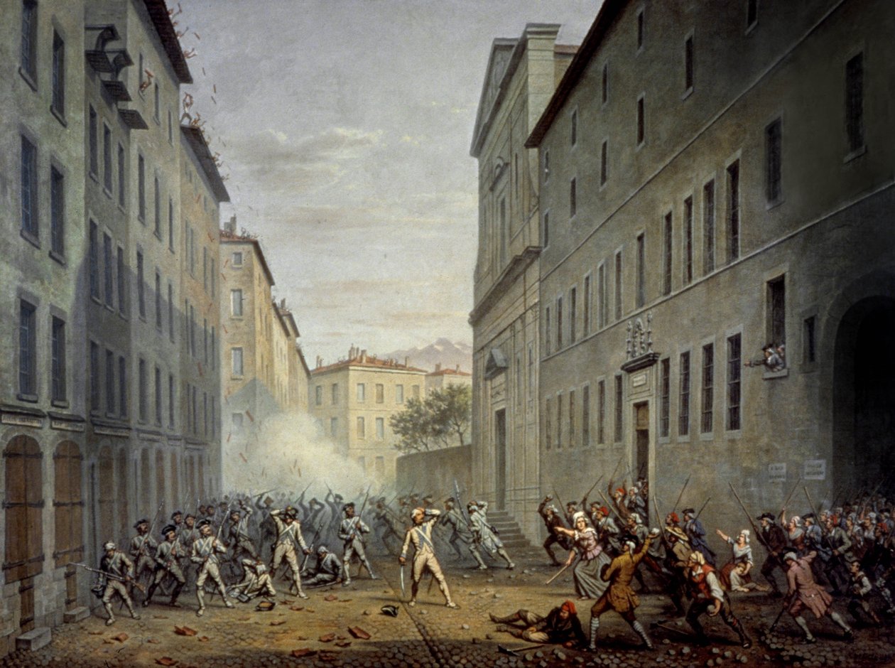 The day of the Tiles in Grenoble on June 7 by Alexandre Debelle