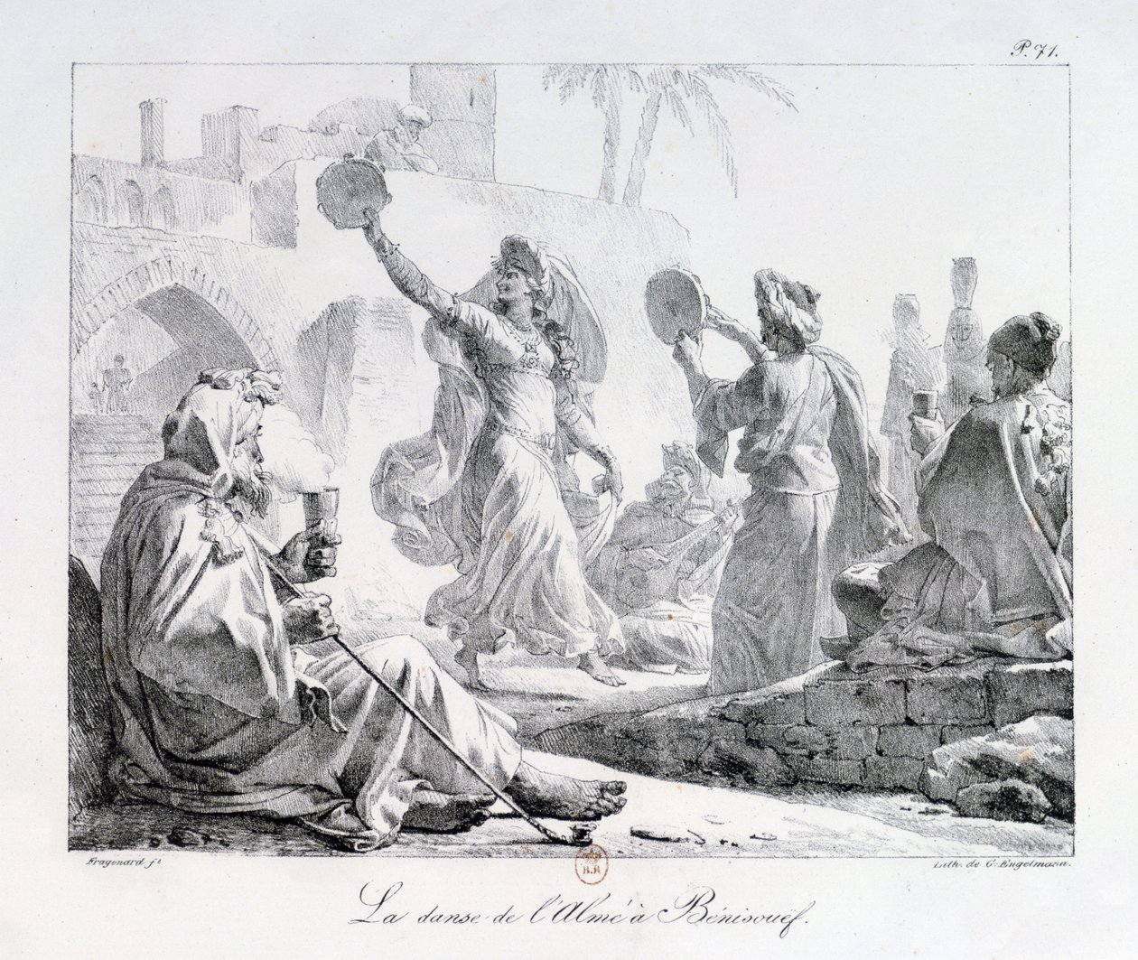 Arab Dancers from the Series 