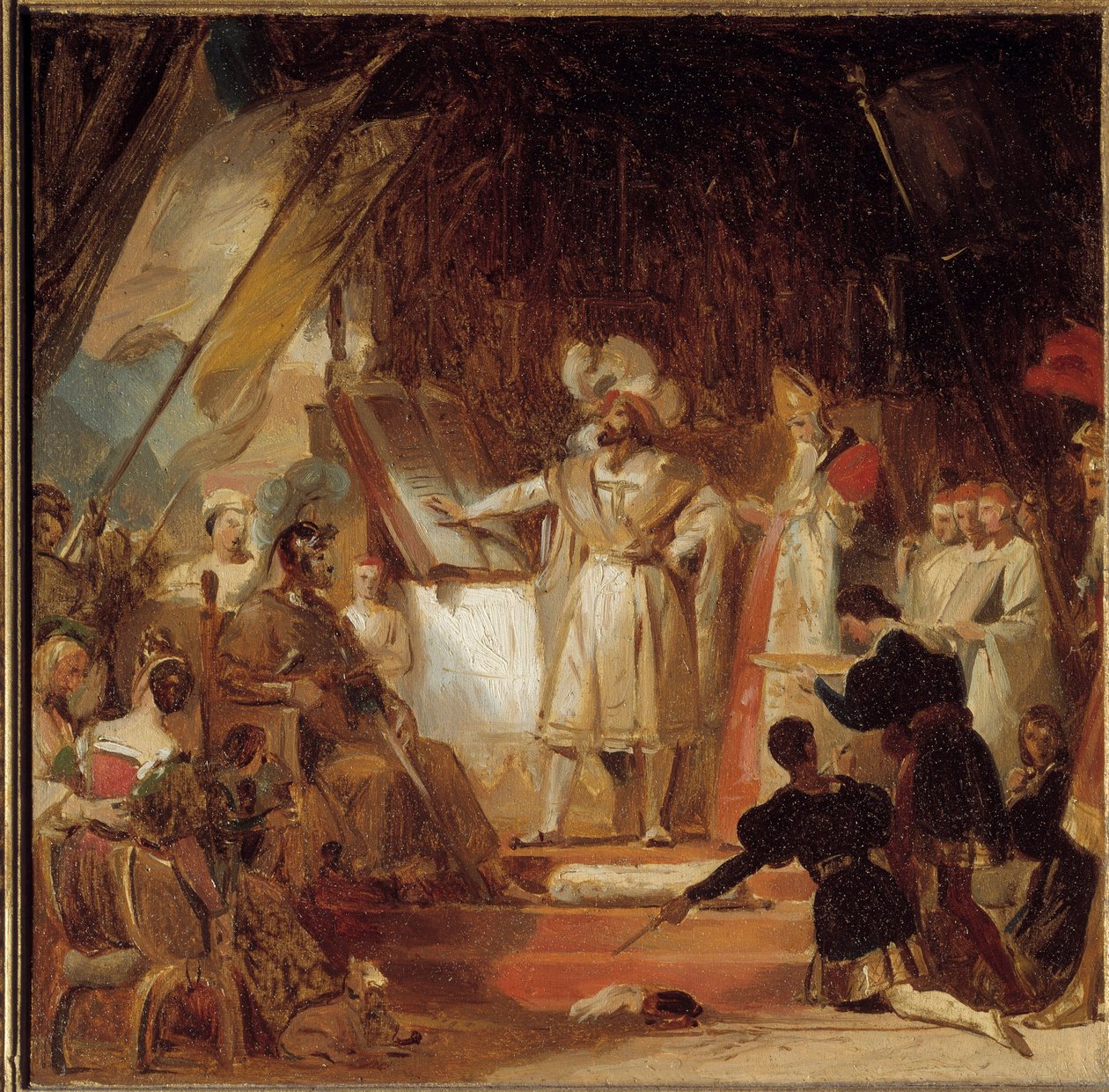 Francois I Weapon Knight by Bayard by Alexandre Evariste Fragonard