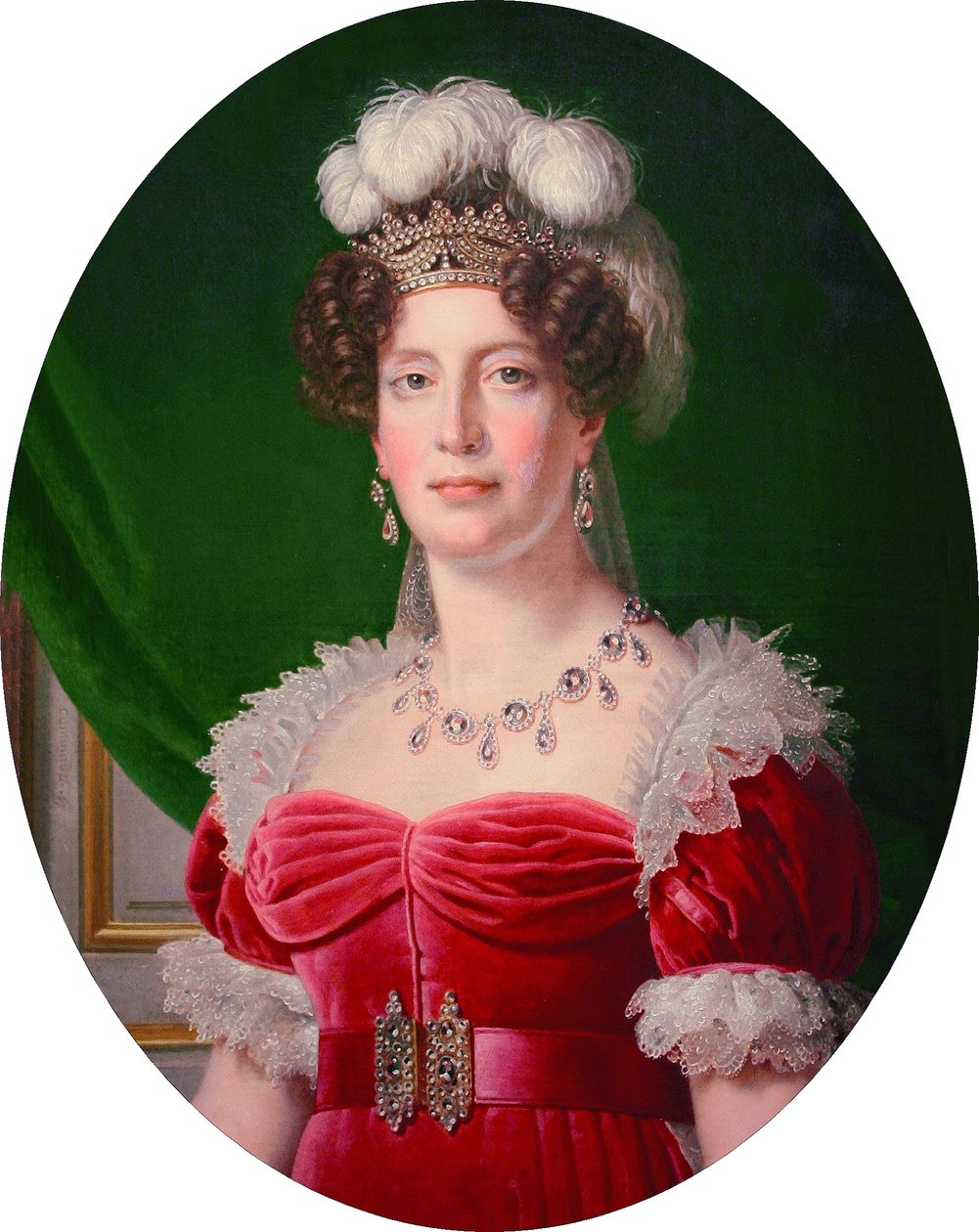 Portrait of Marie Thérèse Charlotte of France, Duchess of Angoulême (1778-1851) by Alexandre Francois Caminade