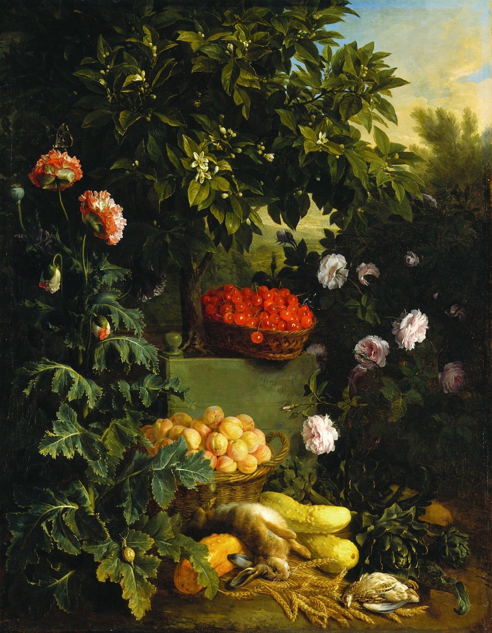 Summer by Alexandre Francois Desportes