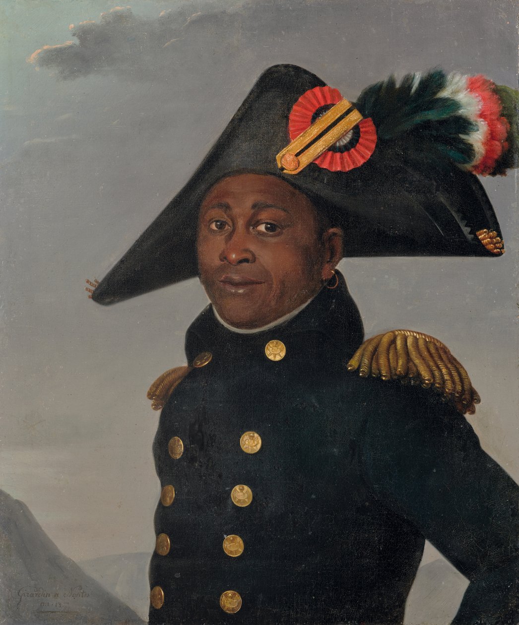 Portrait of François-Dominique Toussaint Louverture by Alexandre François Louis de Girardin