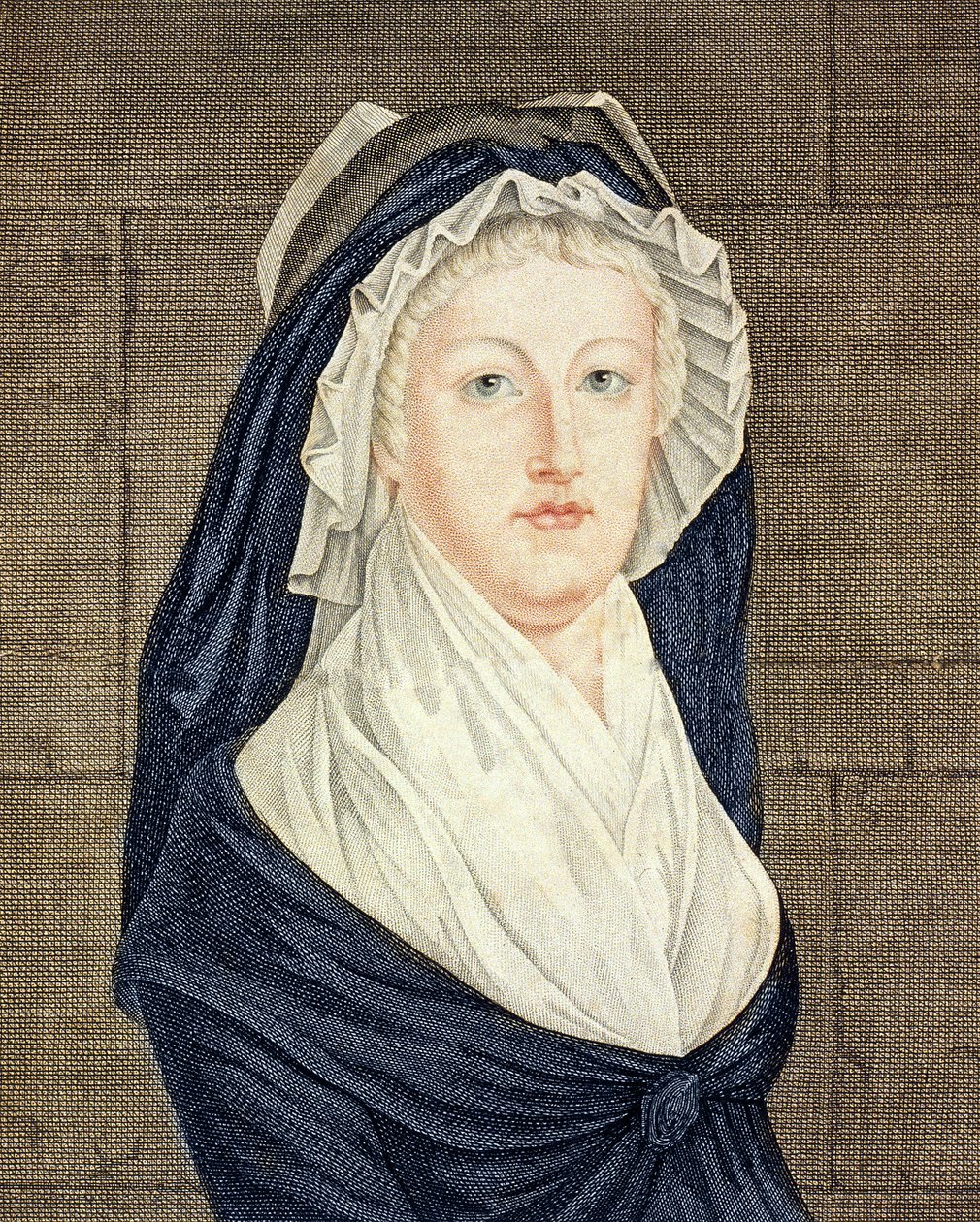 Portrait of Marie Antoinette (1755-93) at the Concierge, after a painting by Alexandre Kucharski (1741-1819) by Alexandre Kucharski