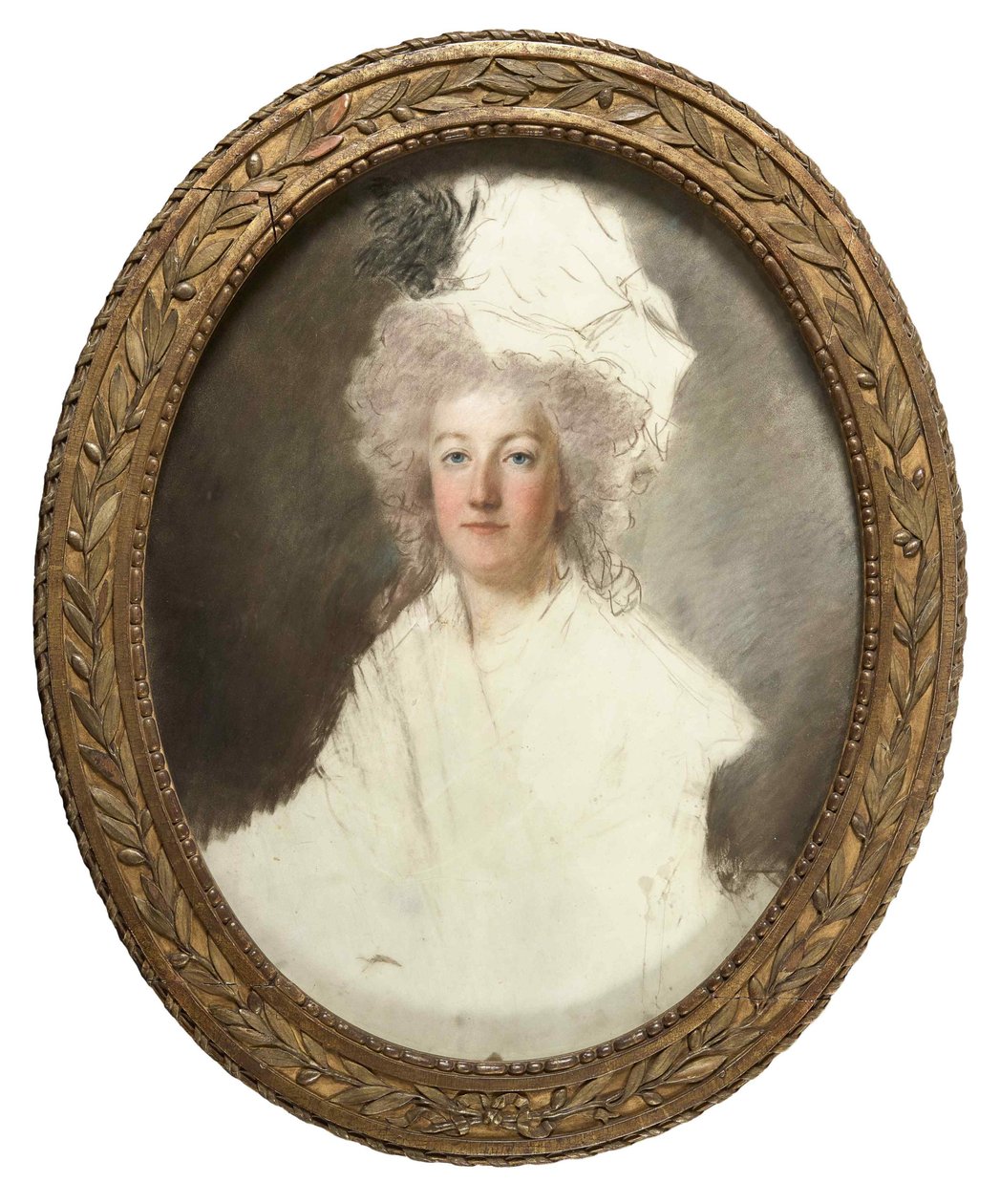Portrait of Queen Marie Antoinette of France, 1755-1793, 1791-1792 by Alexandre Kucharski