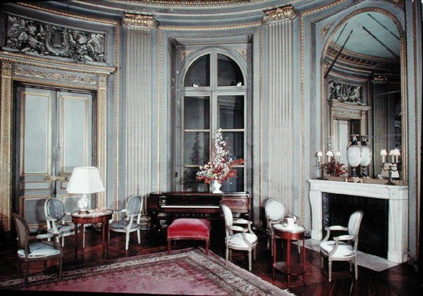 View of the Salon by Alexandre Theodore Brongniart