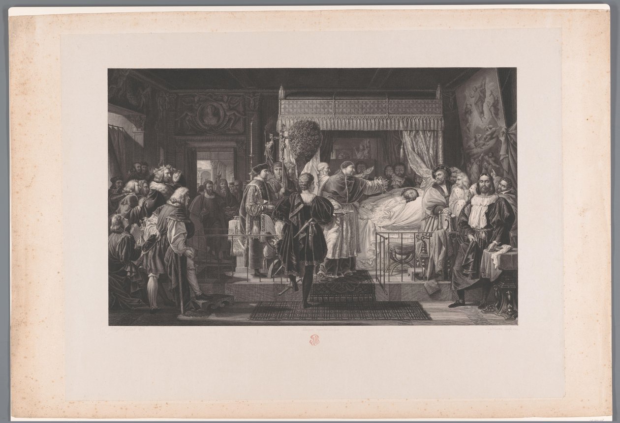 Honors to the Corpse of Raphael by Alexandre Vincent Sixdeniers