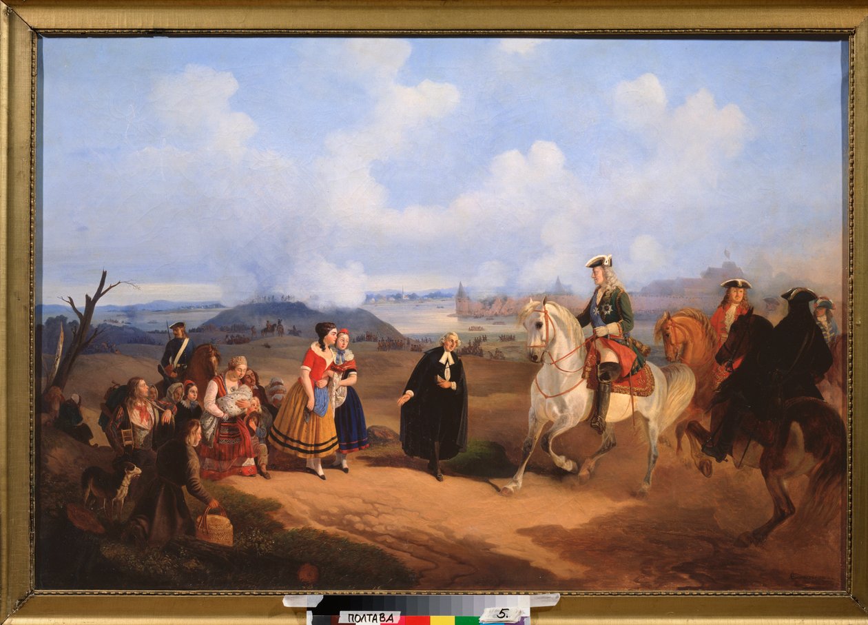 Pastor Johann Ernst Gluck by Alexei Alexandrovich Vasilyev