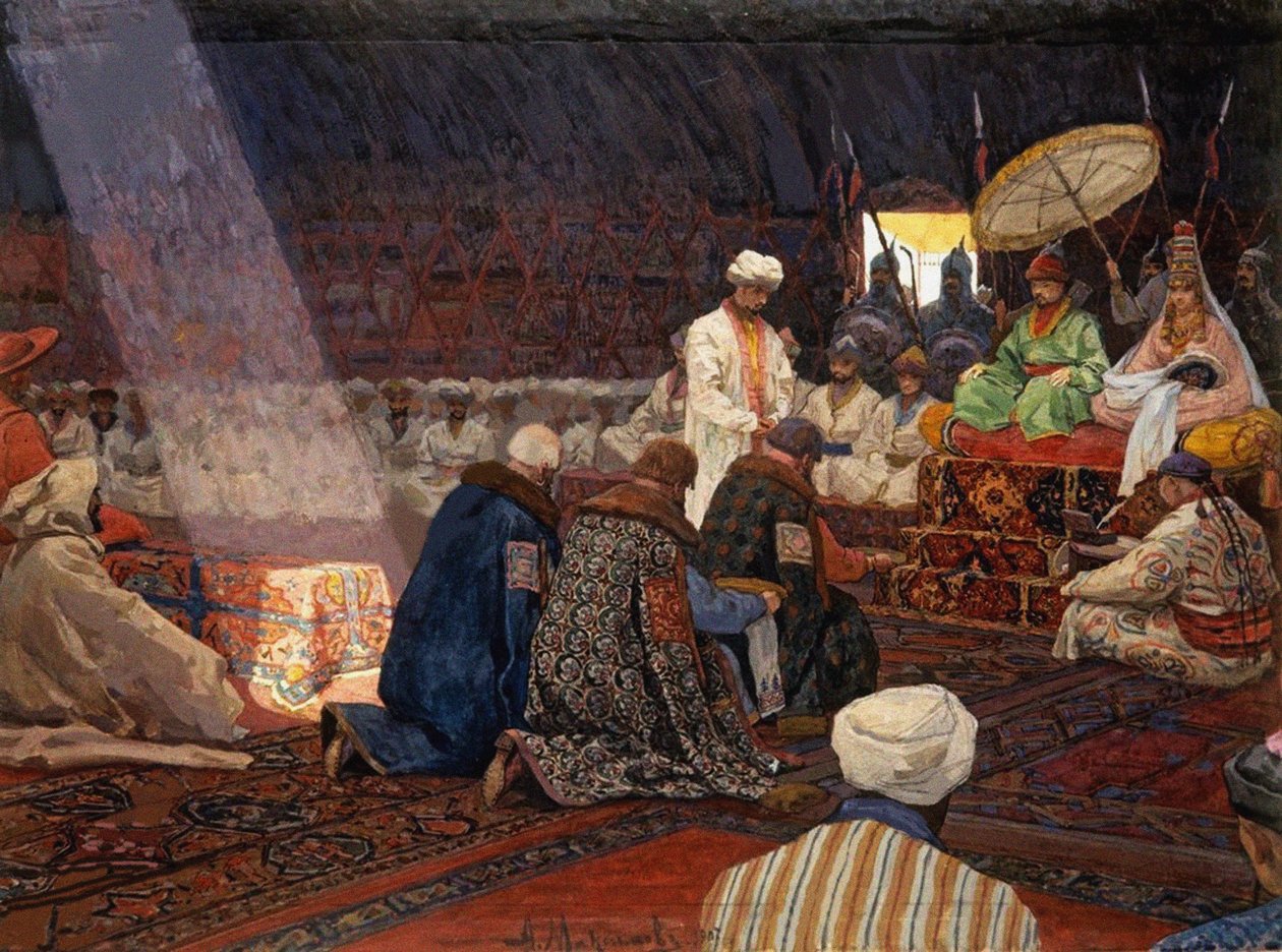 At the Golden Horde by Alexei Fedotovich Maximov