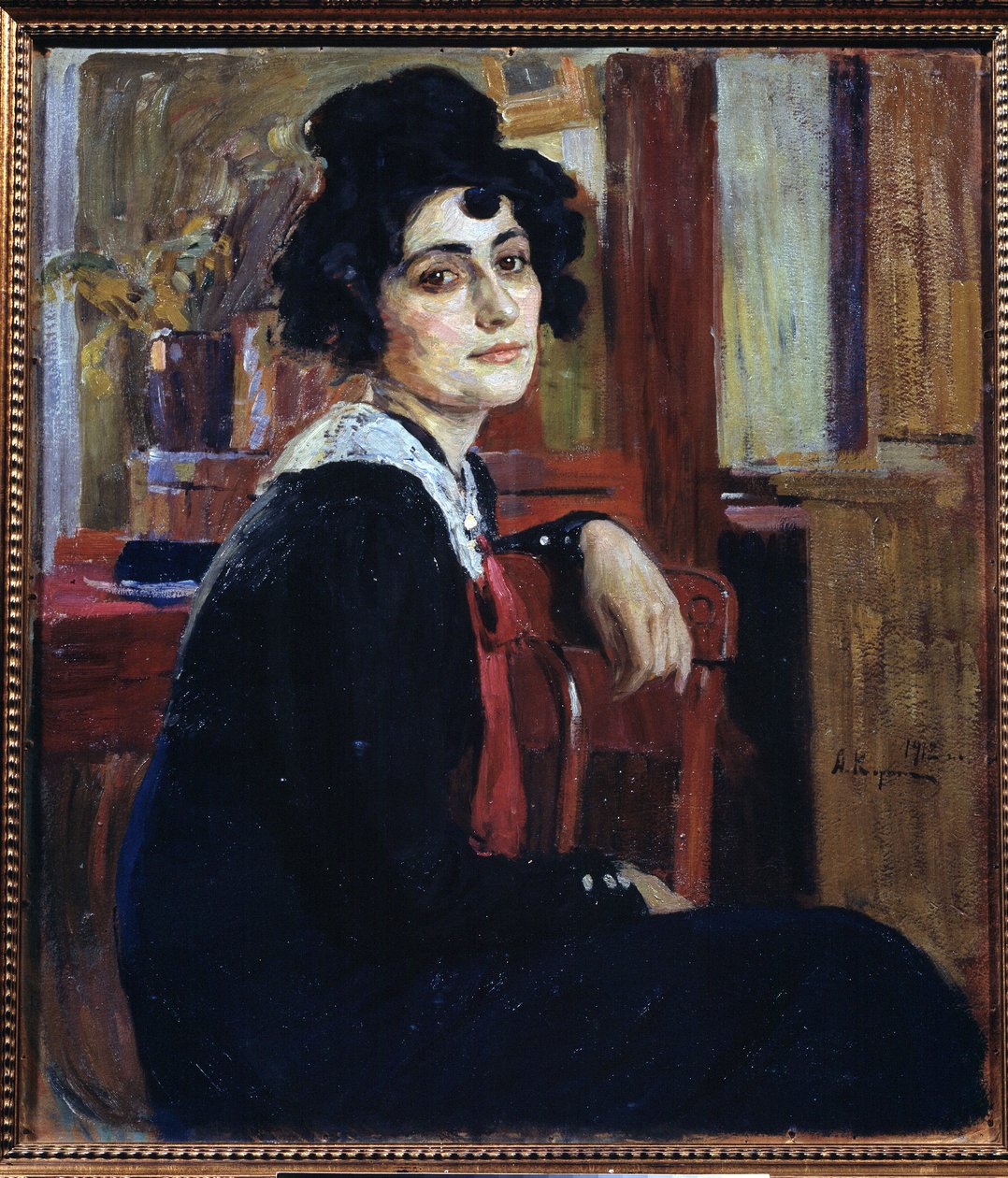 A Frenchwoman by Alexei Mikhailovich Korin