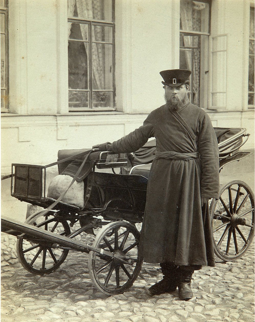 A Coachman by Alexei Sergeevich Mazurin