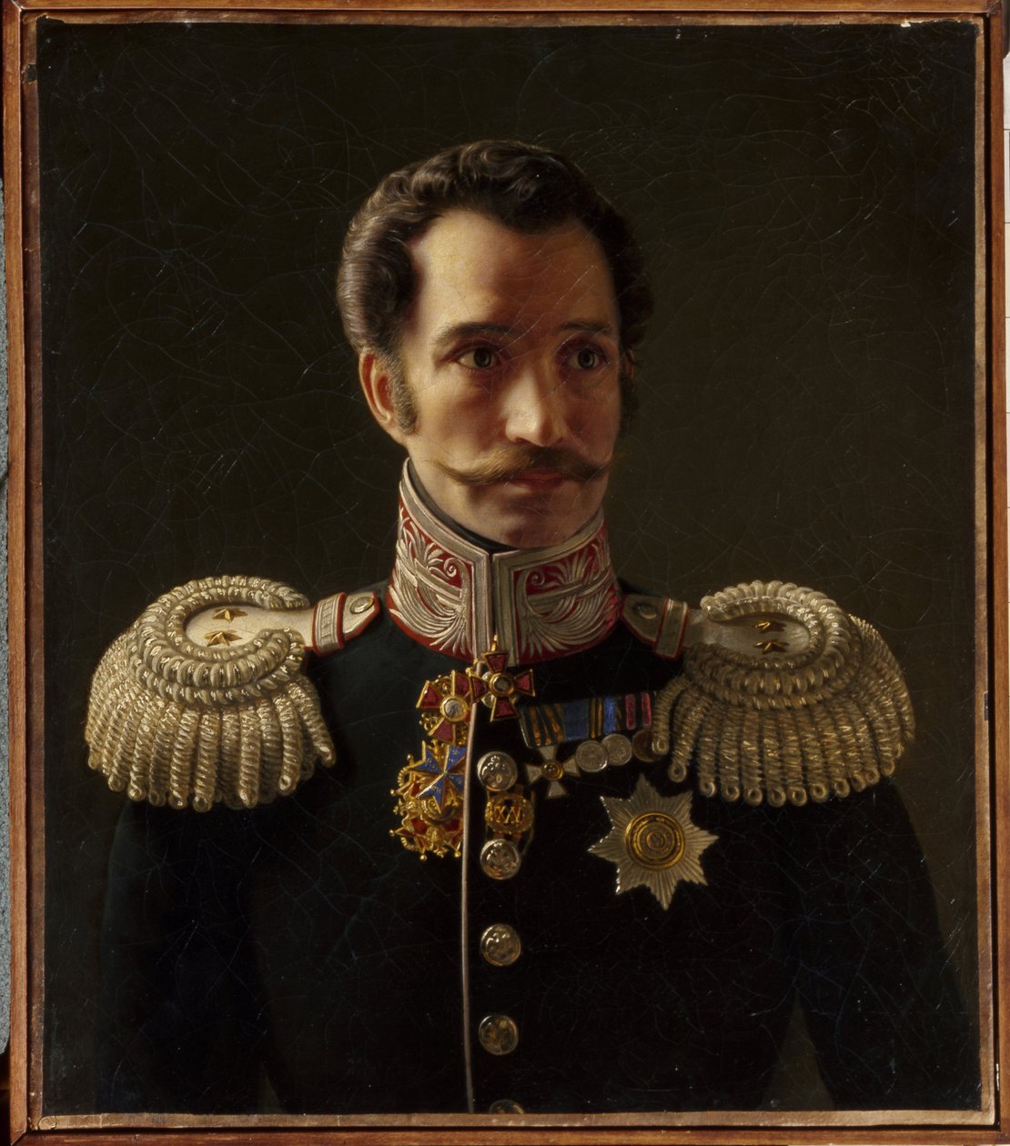 Portrait of L.V. Dubelt, Chief of Staff of the Corps of Gendarmes by Alexei Vasilievich Tyranov