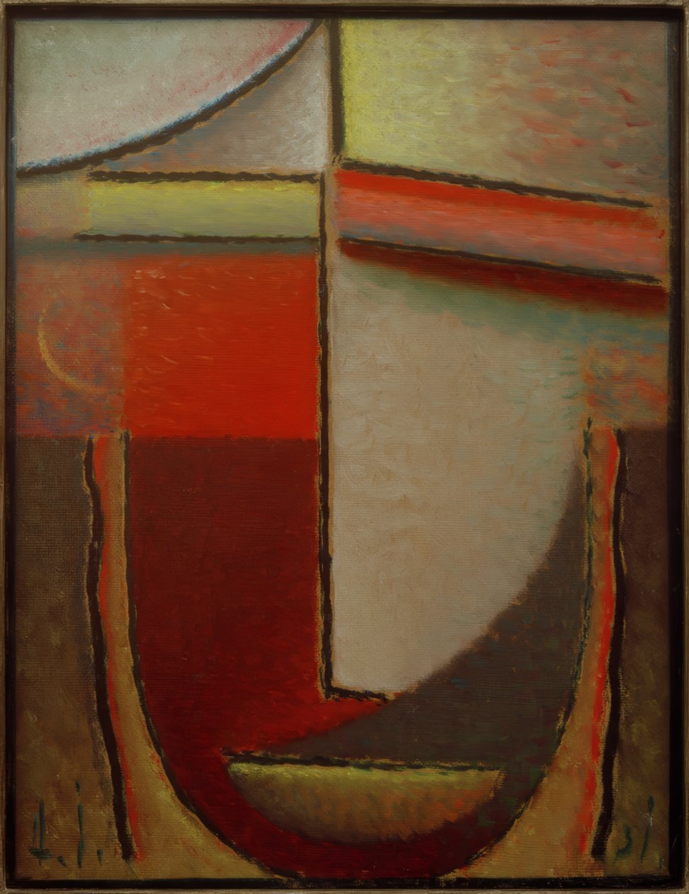 Abstract Head: Evening, 1931 by Alexej von Jawlensky
