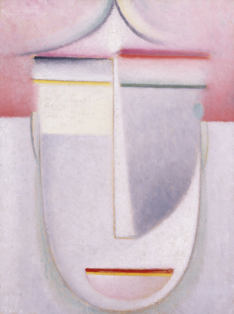 Abstract Head: Composition No 2 "Winter" by Alexej von Jawlensky