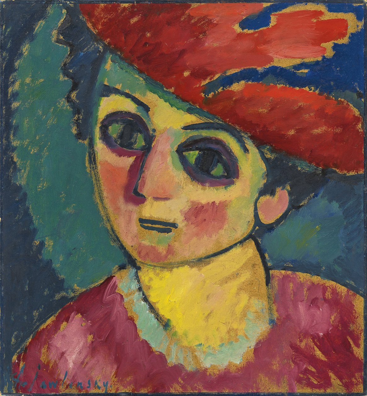 Red Hat by Alexej von Jawlensky