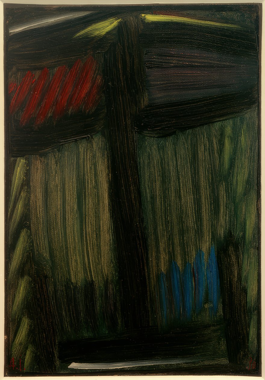 Great Meditation: The Winter Night by Alexej von Jawlensky