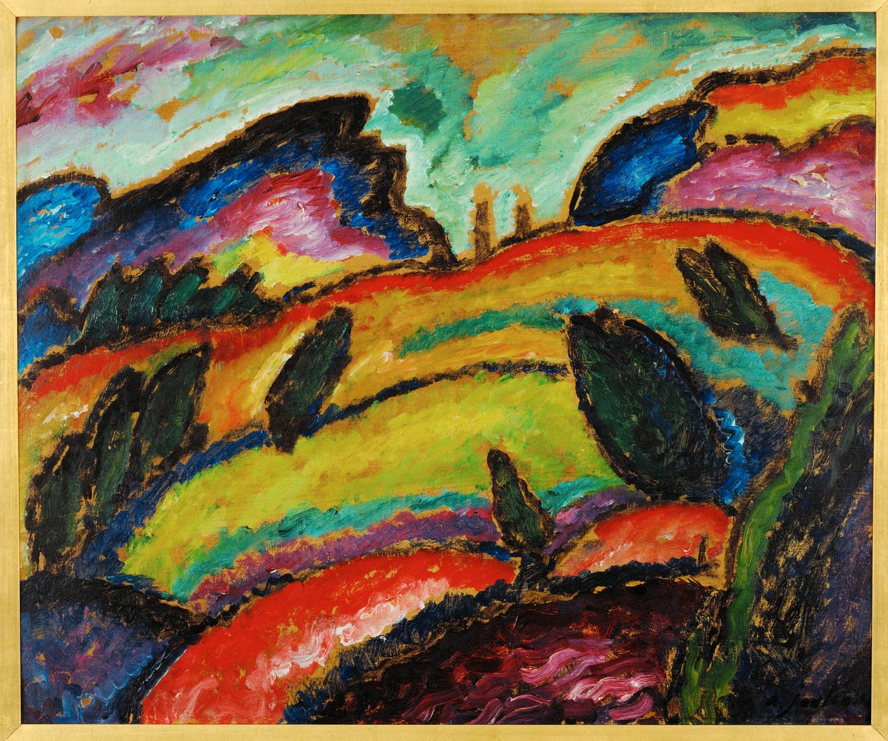 Hill by Alexej von Jawlensky