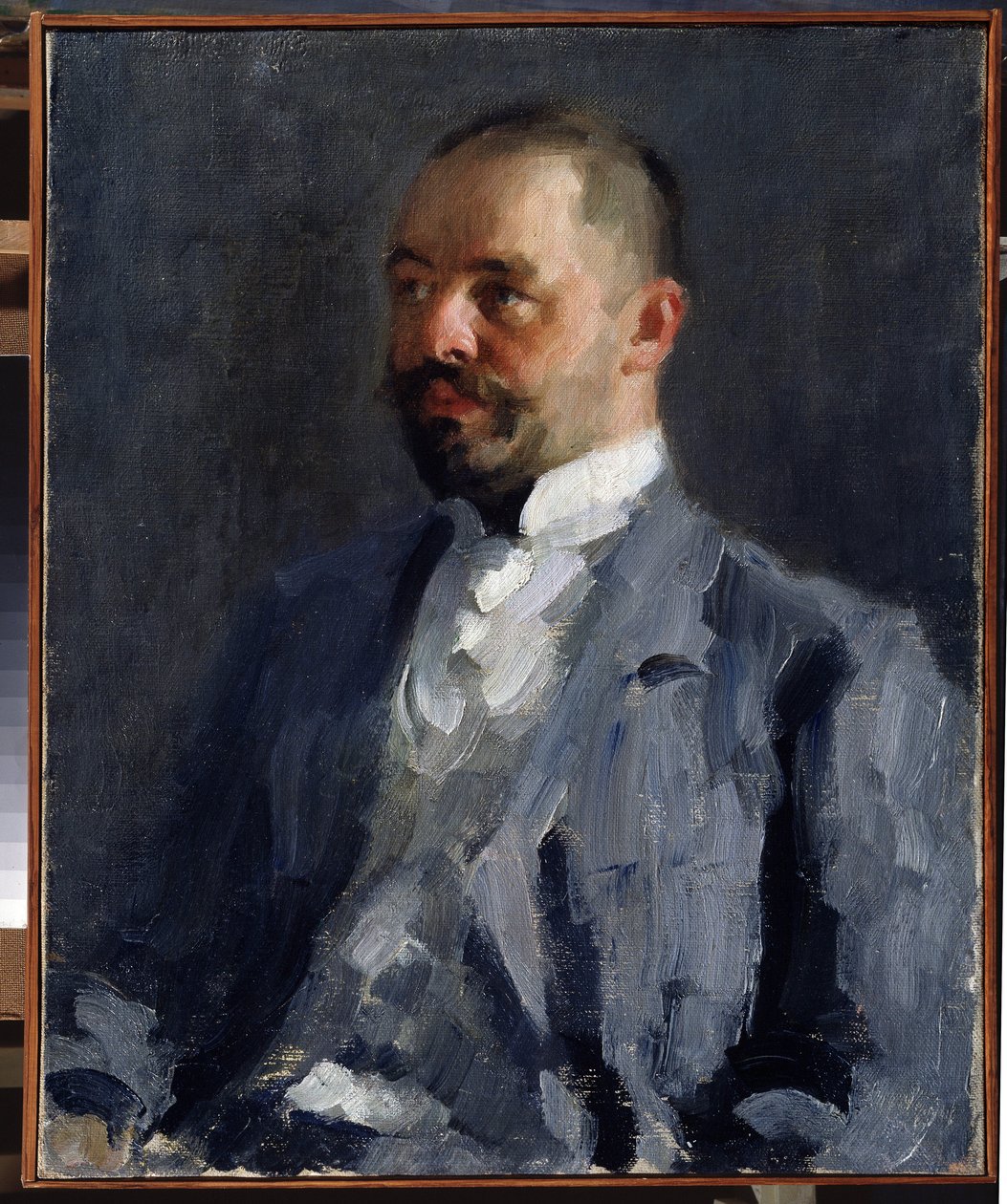 Portrait of Dmitri, Brother of the Artist by Alexej von Jawlensky