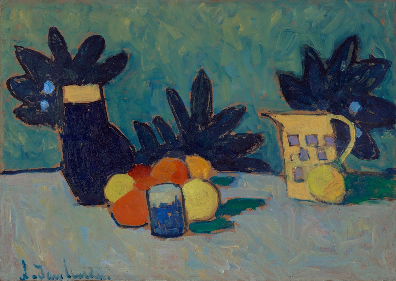 Still Life with Fruits by Alexej von Jawlensky
