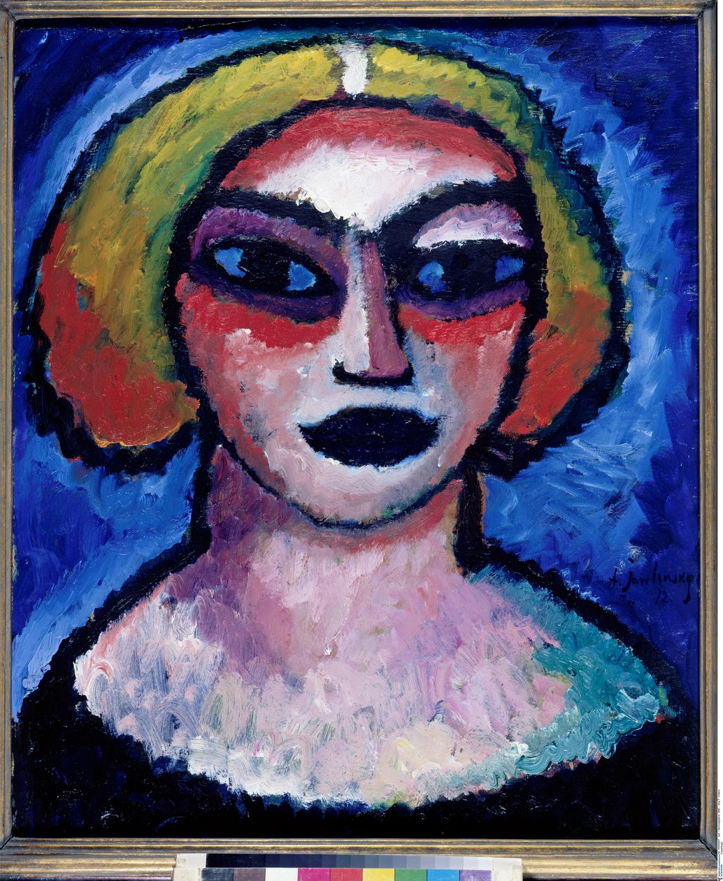 Head of a Woman by Alexej von Jawlensky
