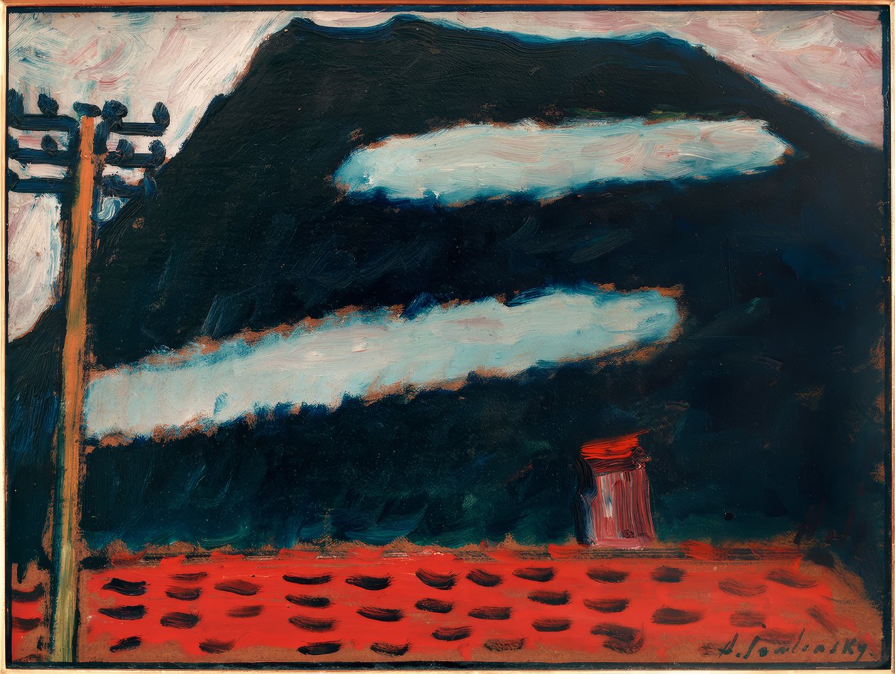 Two White Clouds by Alexej von Jawlensky
