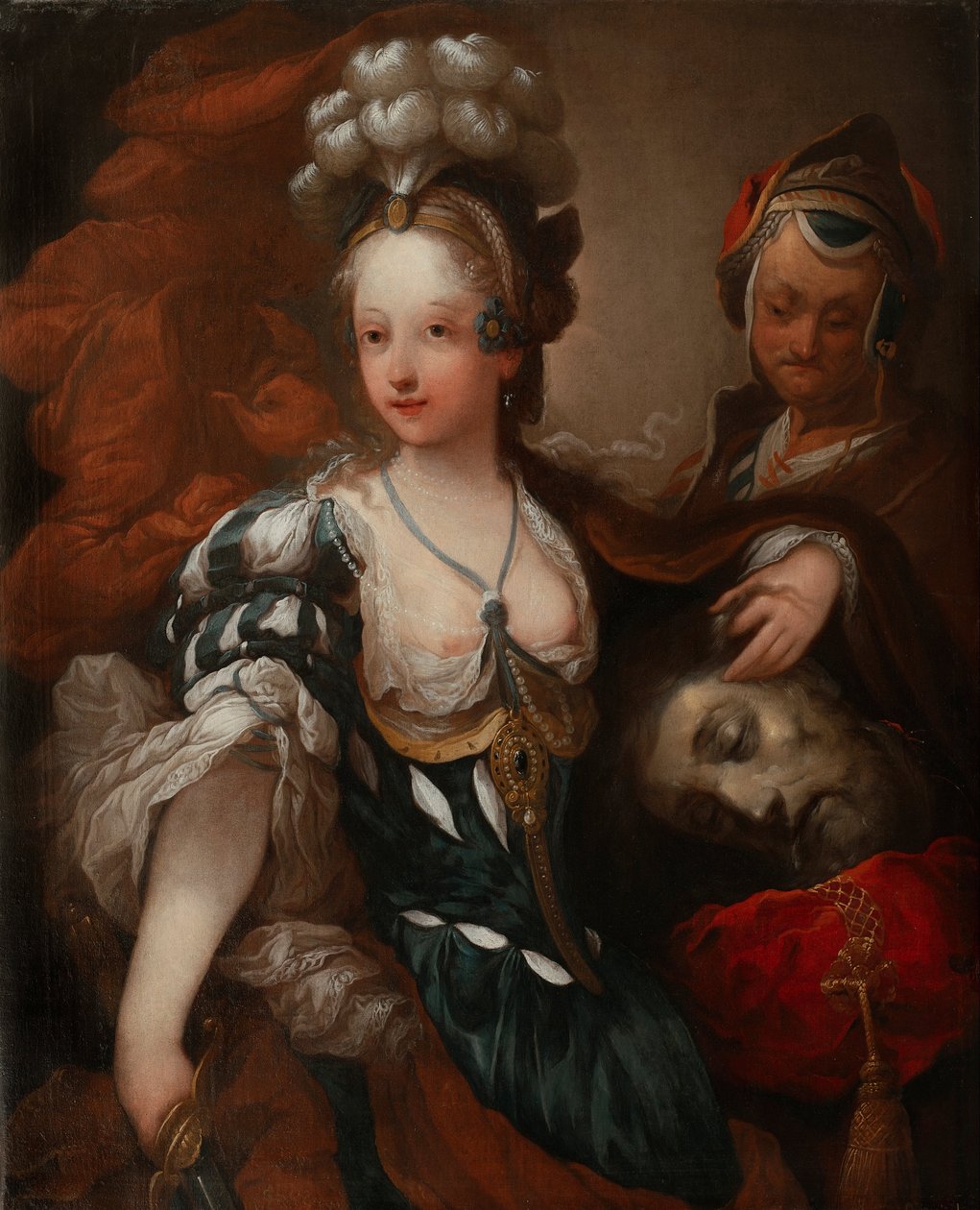 Judith with the Head of Holofernes by Jean Alexis Grimou