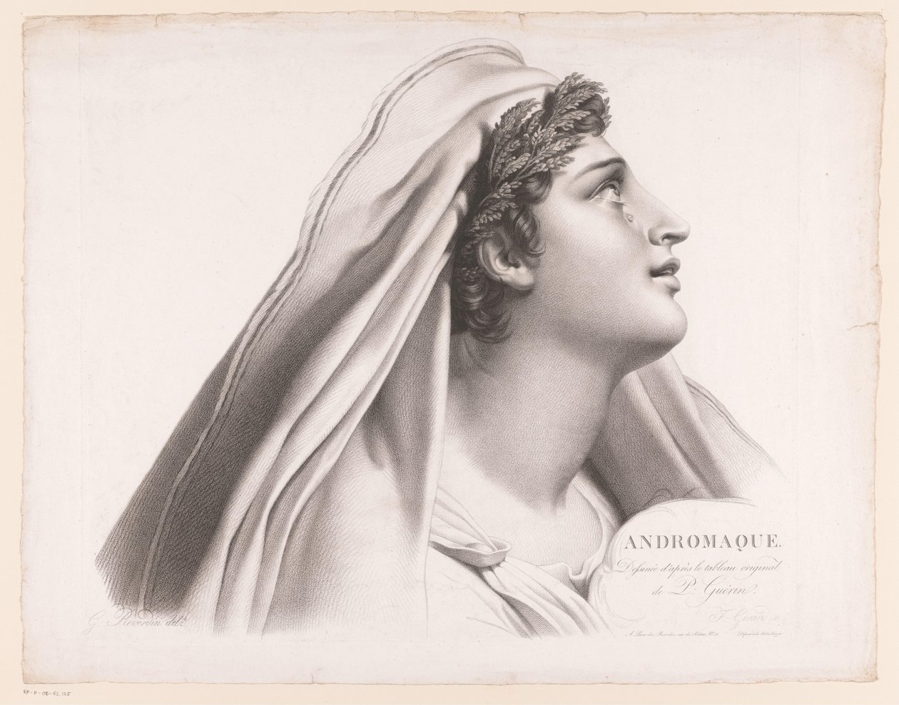 Andromache by Alexis François Girard