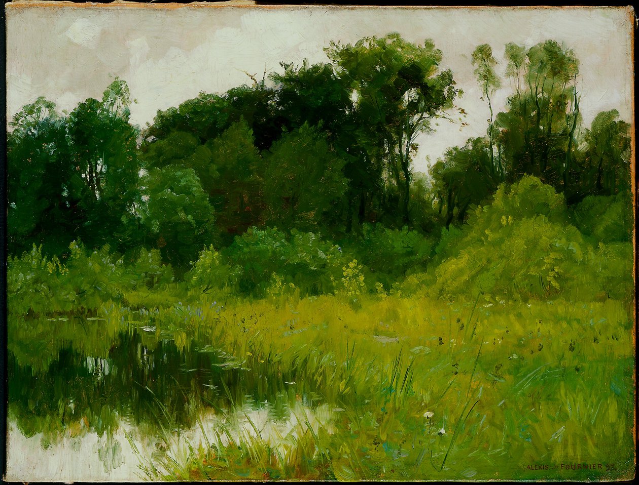 After Rain, on Minnehaha Creek by Alexis Jean Fournier