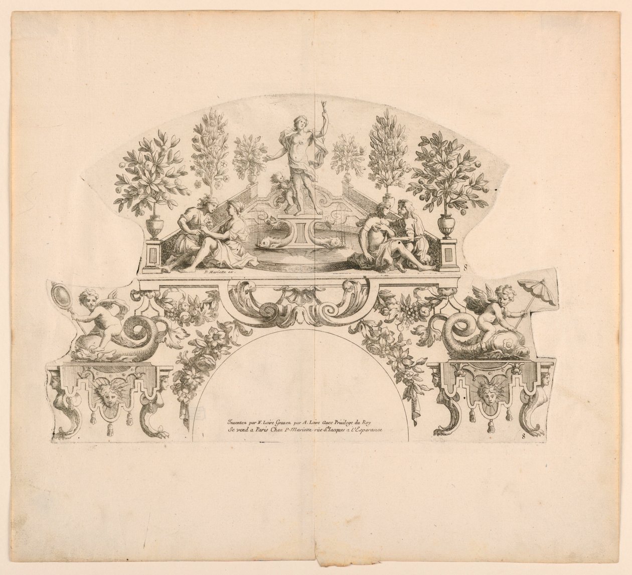 Fan Leaves (Eighth and Ninth Plates of the Set 