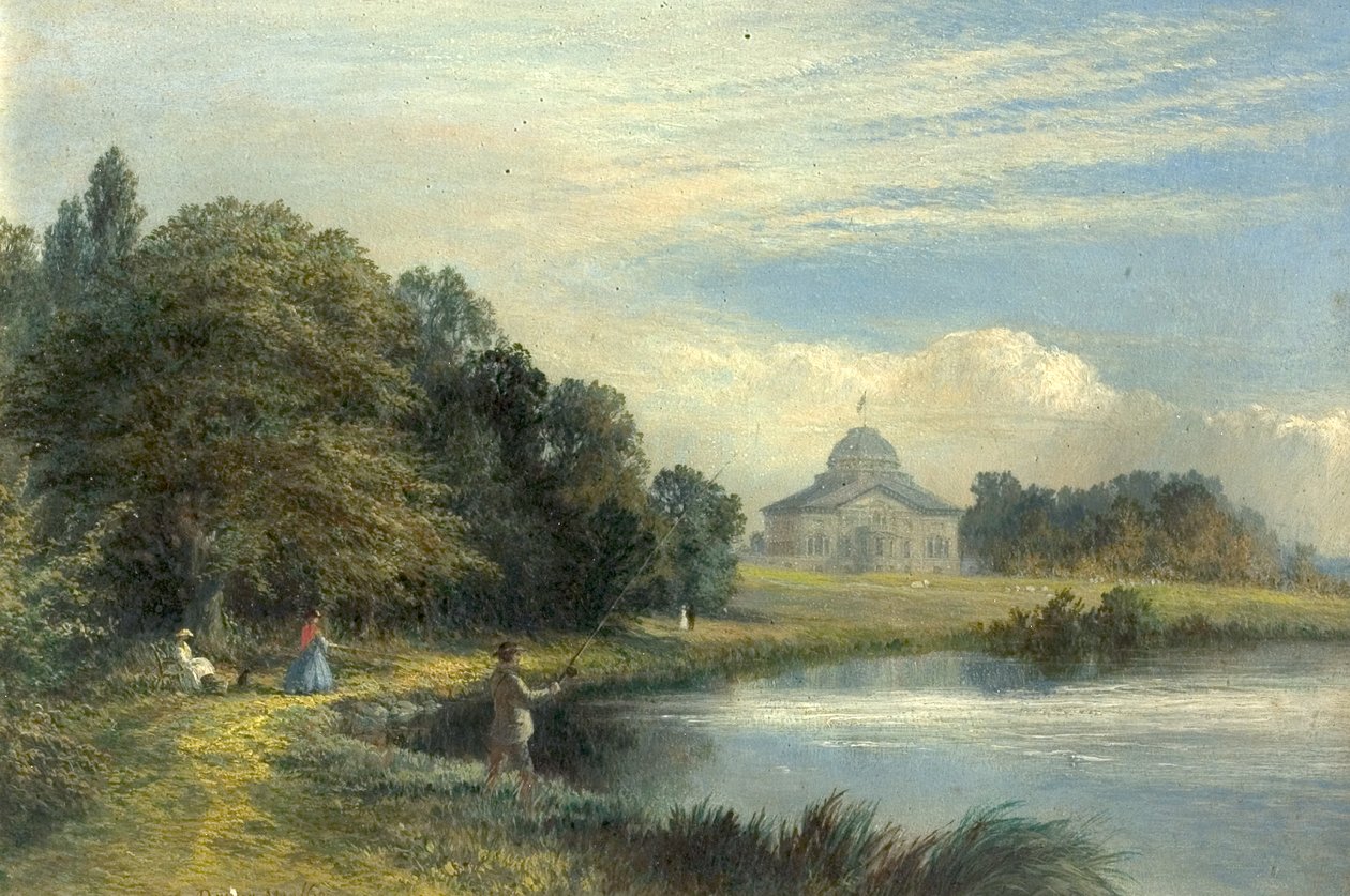 Nuthall Temple, Nottinghamshire, 1869 by Alfred Dawson