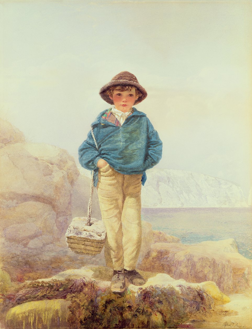 Young England - A Fisher Boy by Alfred Downing Fripp