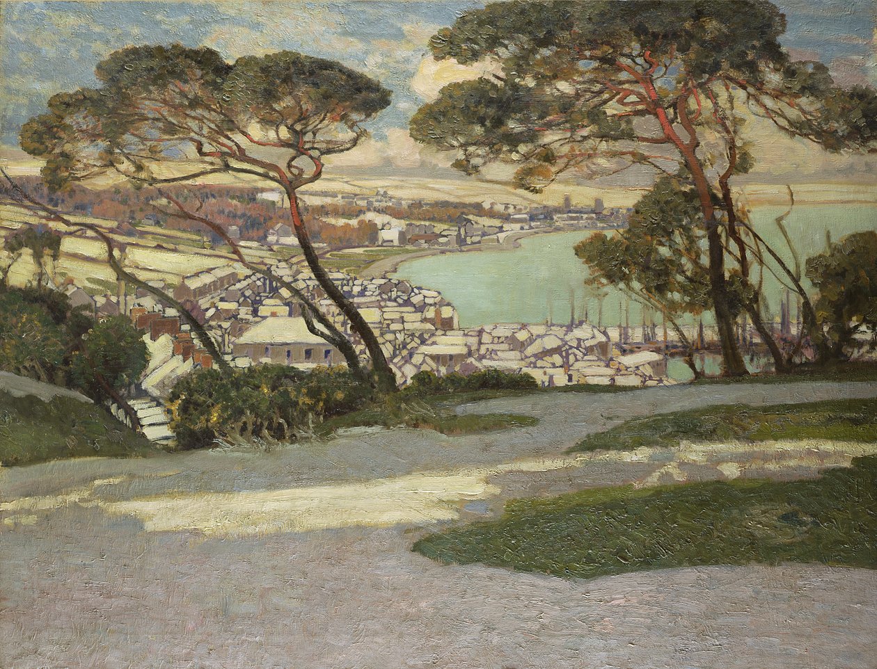 Newlyn, Penzance in the distance from Geoffrey Garnier