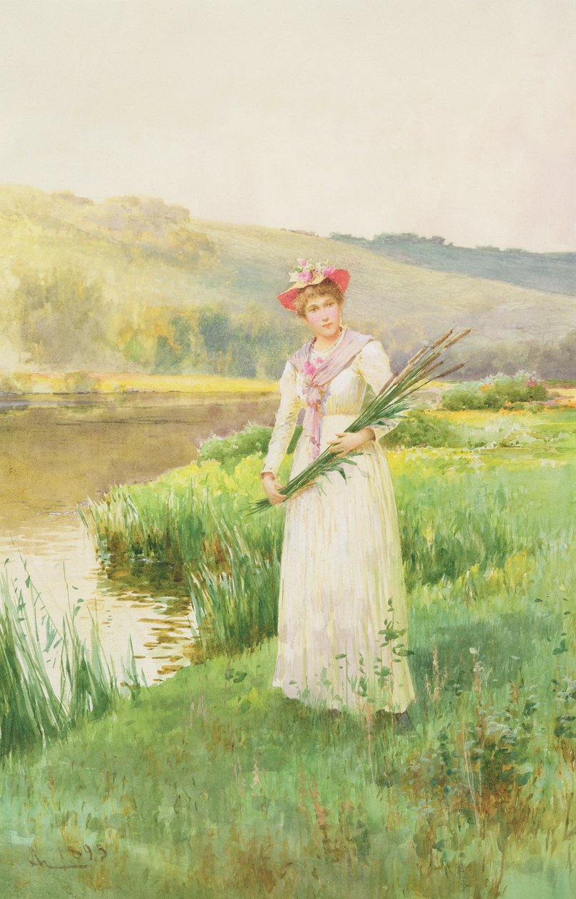By the River by Alfred, Jr. Glendening
