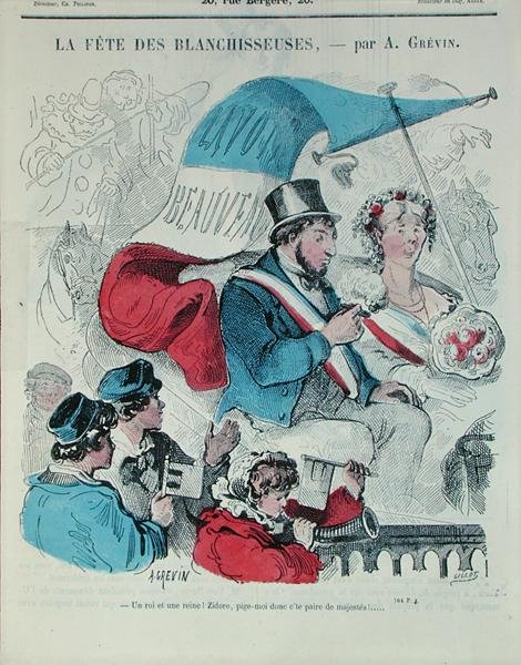 Cartoon depicting the 