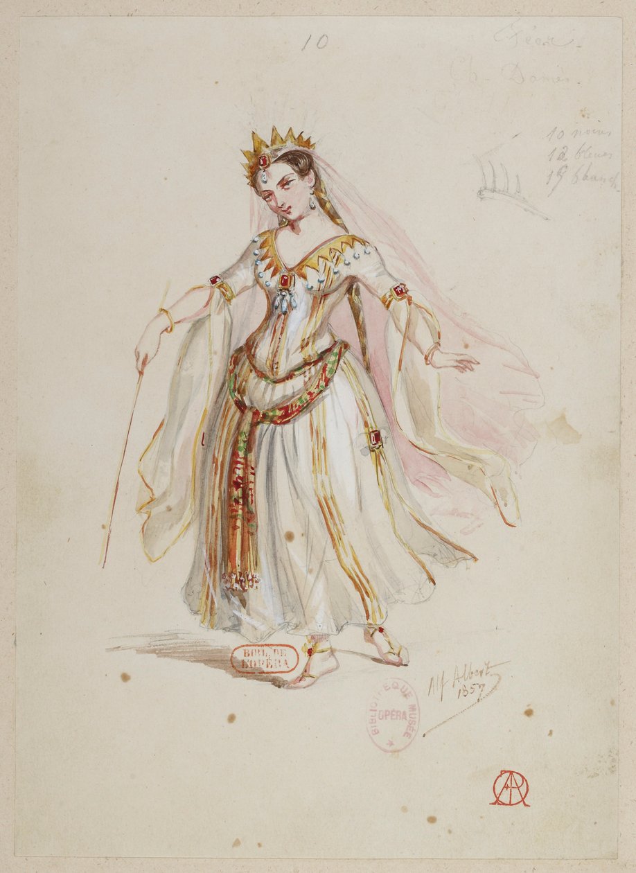 The Sorceress - Costume Designs - Fairies, Ladies