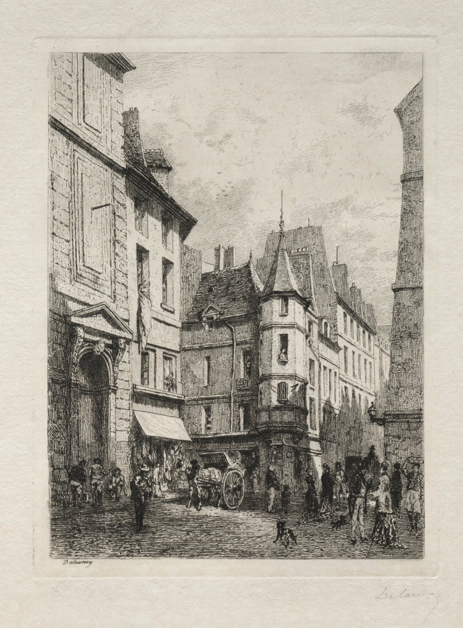 Turret and Fountain, Rue d