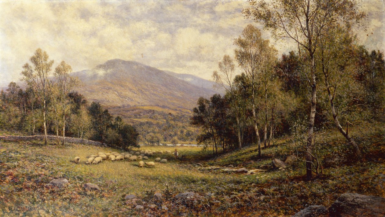 Near Betws-y-Coed by Alfred Augustus Jnr Glendenning