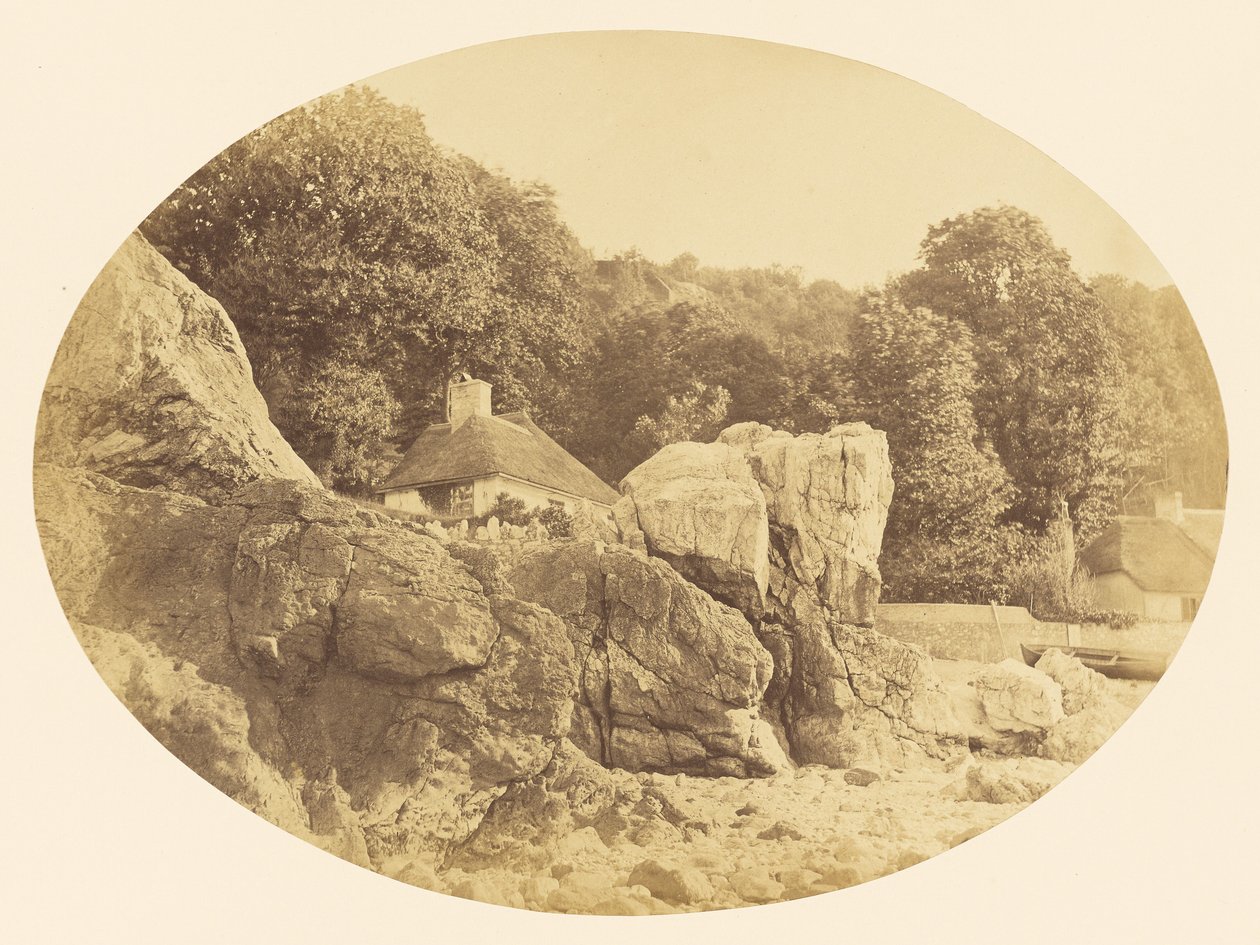 Babbicombe, from the Beach by Alfred Batson