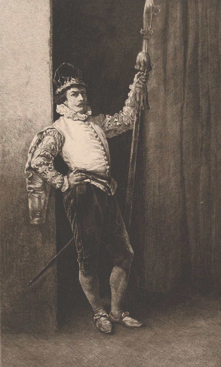 Halbardier, 1895 by Alfred Boilot