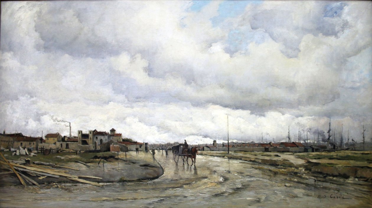 The Surroundings of the Lazaret Basin by Alfred Casile