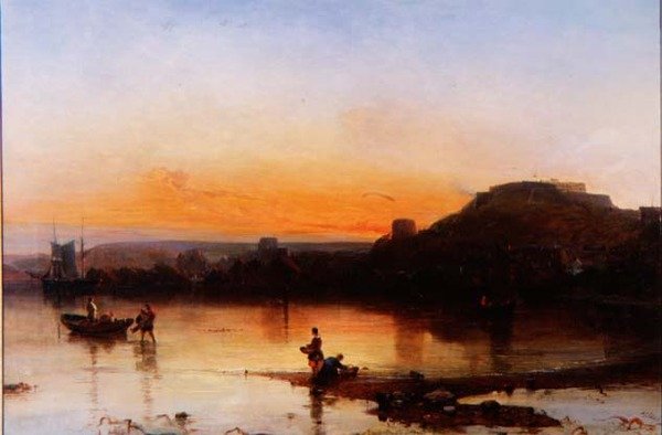 Fort Regent at Sunset by Alfred Clint
