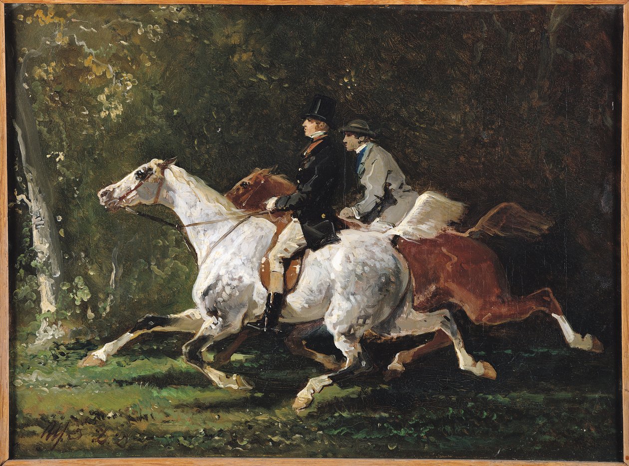 The Horsemen by Alfred Dedreux
