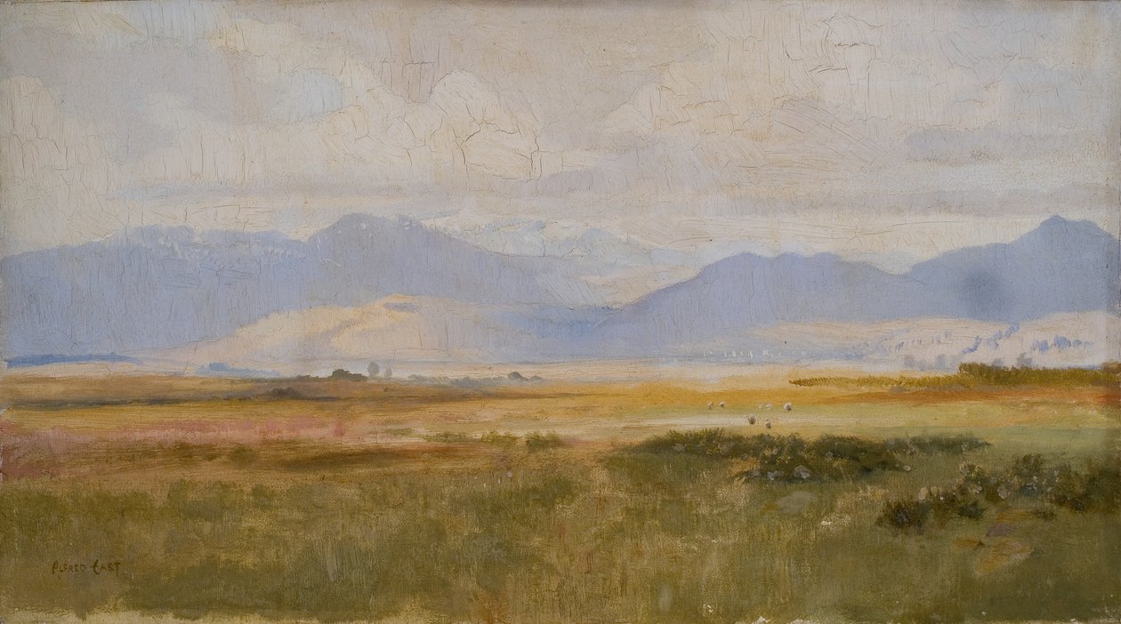 The Bay of Harlech, Spring by Alfred East