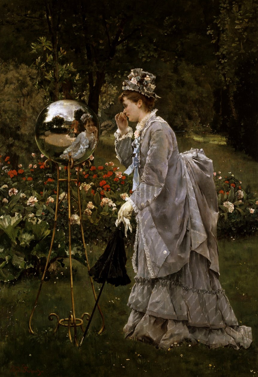 In the Park (c.1875) by Alfred Emile Stevens