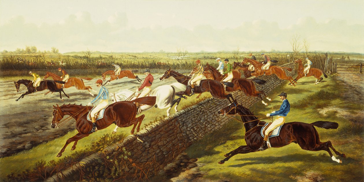 A Steeplechase by Alfred Frank de Prades