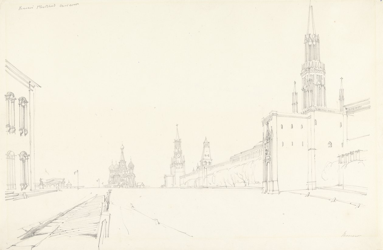 Moscow, 1827 by Alfred Gomersal Vickers