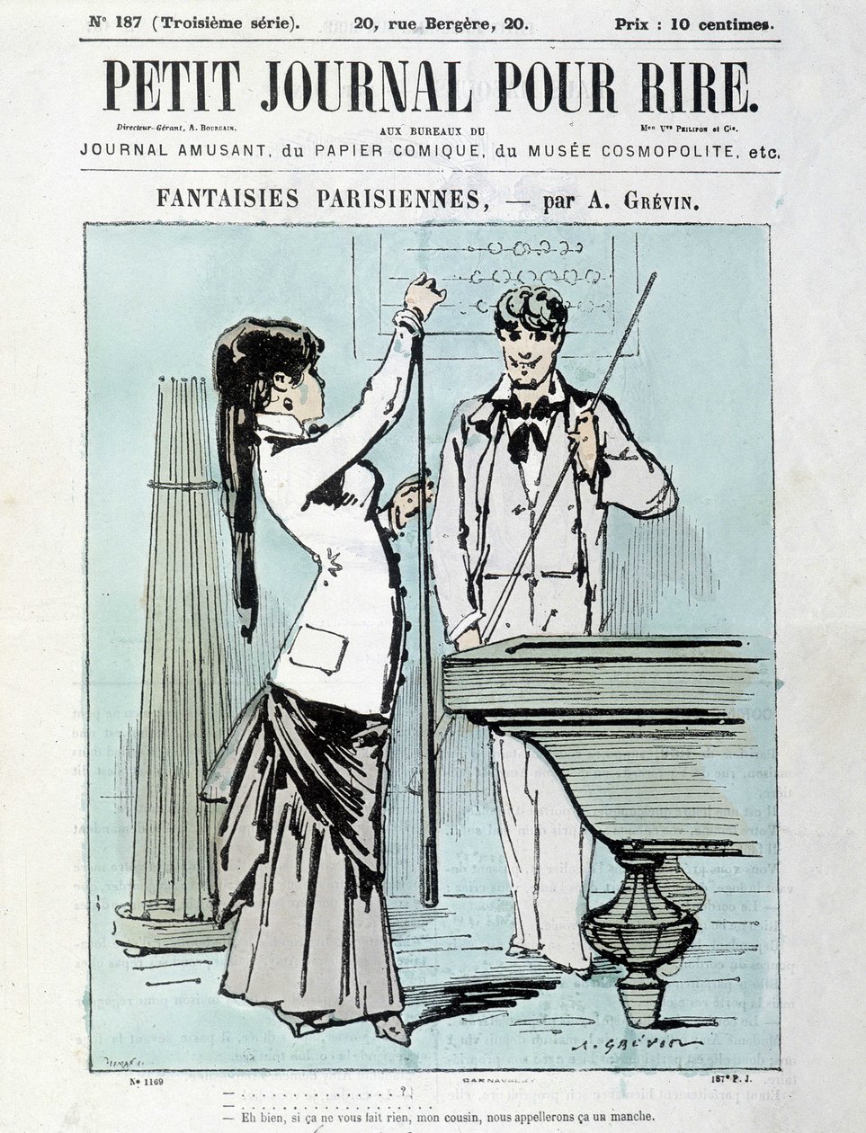 Parisian Fantasies by A. Grévin: Well, If You Don