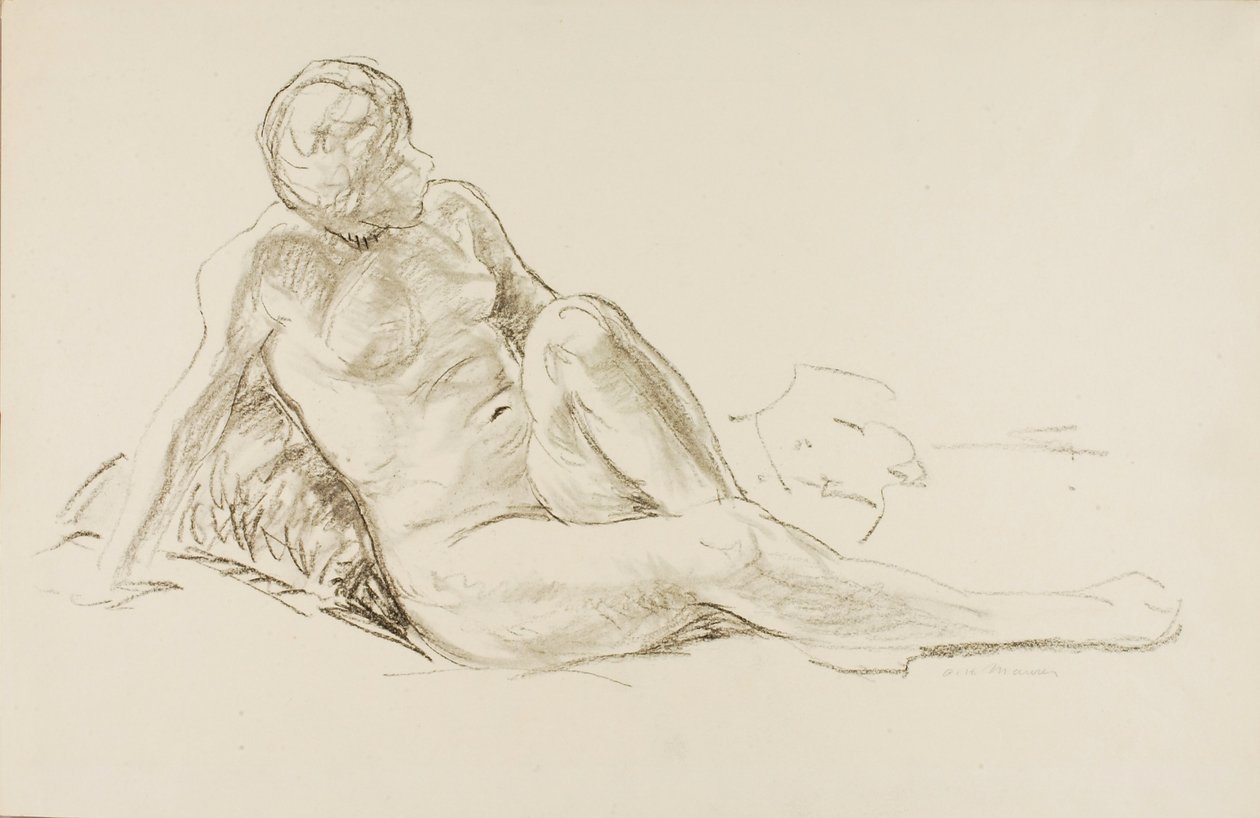 Reclining Nude by Alfred H. Maurer