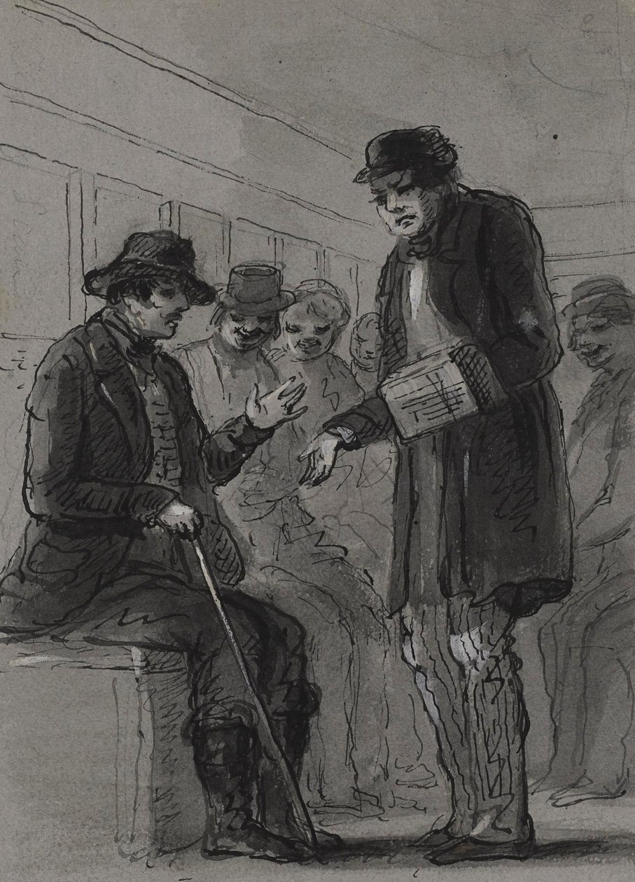 Afflicted with the Jim-Jams by Alfred Jacob Miller