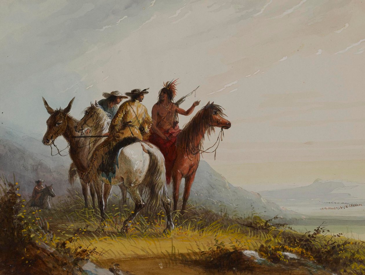 Indian Guide by Alfred Jacob Miller
