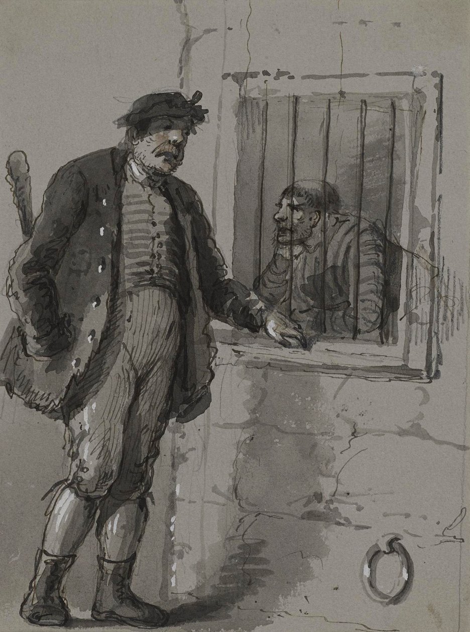 Irish Argument by Alfred Jacob Miller